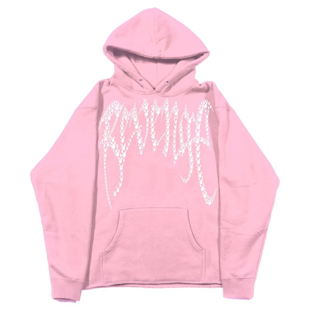 Revenge X Playboy Multi Bunny Hoodie Pink DS